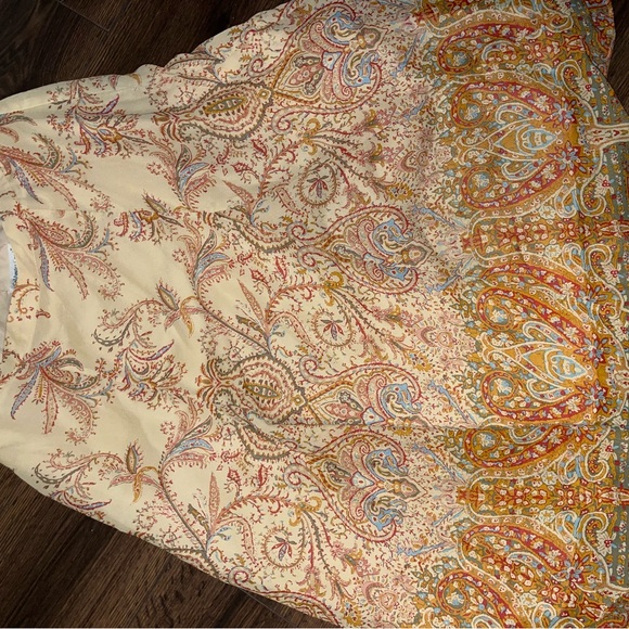 Coldwater Creek Paisley Midi Skirt - Picture 3 of 3
